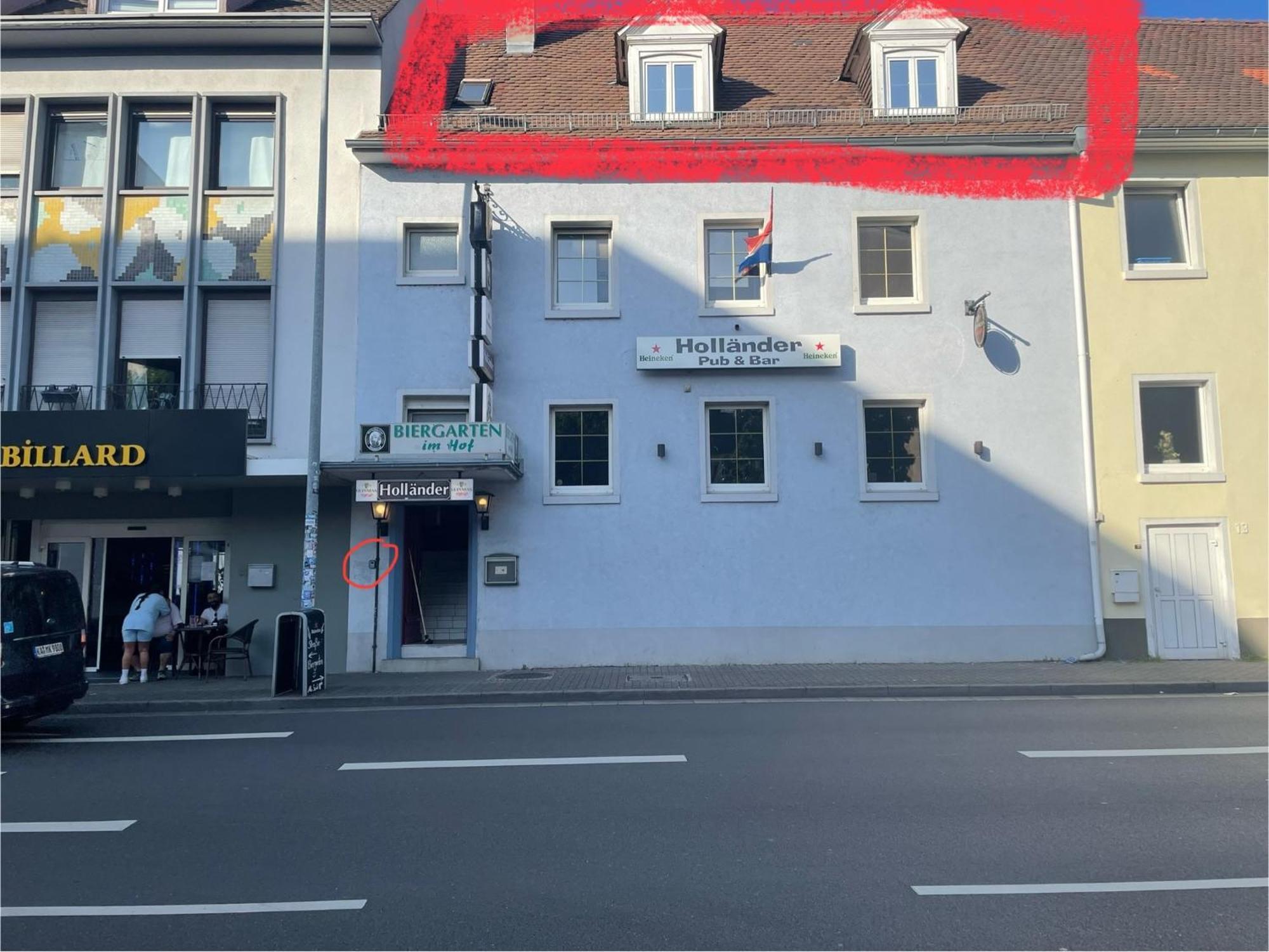 Monteurwohnung Hollaender Bruchsal Buitenkant foto